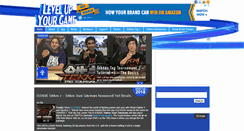Desktop Screenshot of levelupyourgame.com